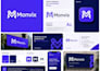 professional and modern logo with full branding kit